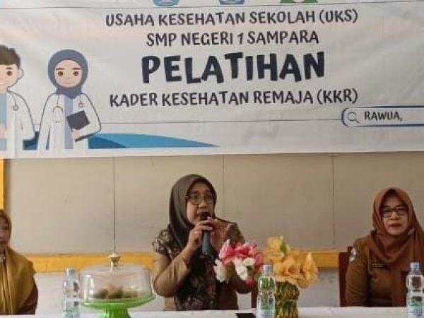 SMPN 1 Sampara Gelar Pelatihan Kader Kesehatan Remaja