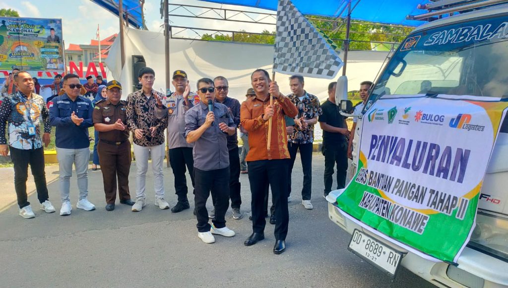 Puluhan Ribuh Warga Terima Bantuan Pangan Dari Pemda Konawe
