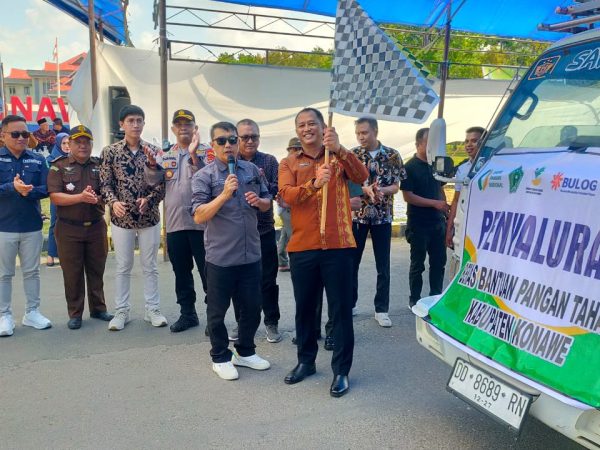 Puluhan Ribuh Warga Terima Bantuan Pangan Dari Pemda Konawe