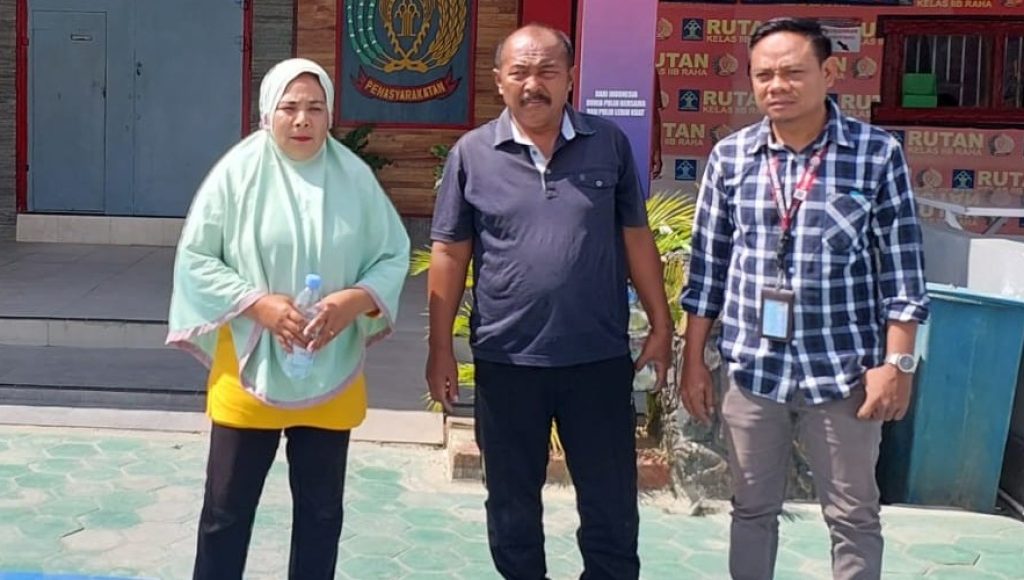 60 Hari Jadi Tahanan di Rutan Raha, Pasutri Korban Penganiayaan Akhirnya Bebas