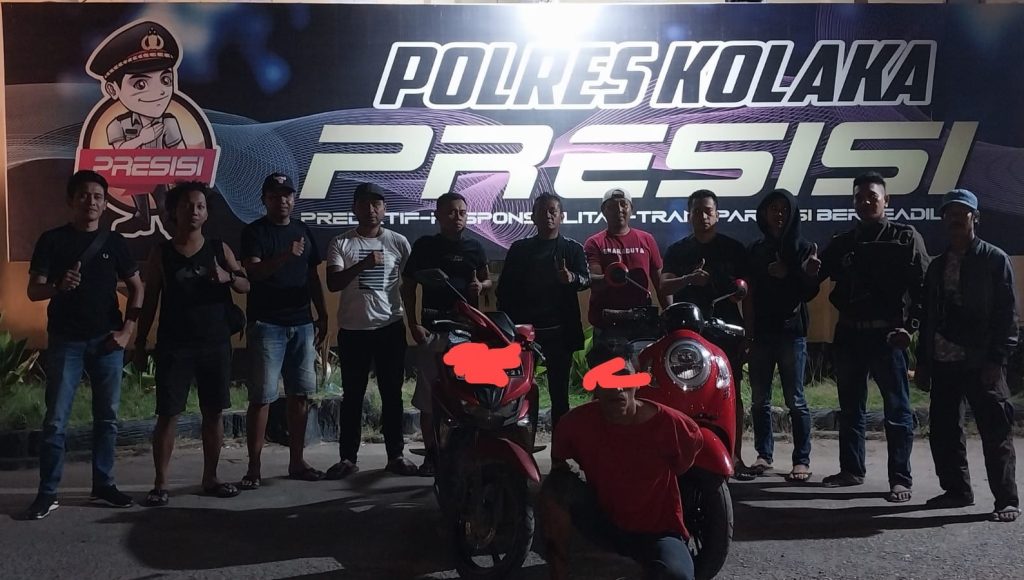 Polisi Berhasil Tangkap Pelaku Curanmor di Kolaka
