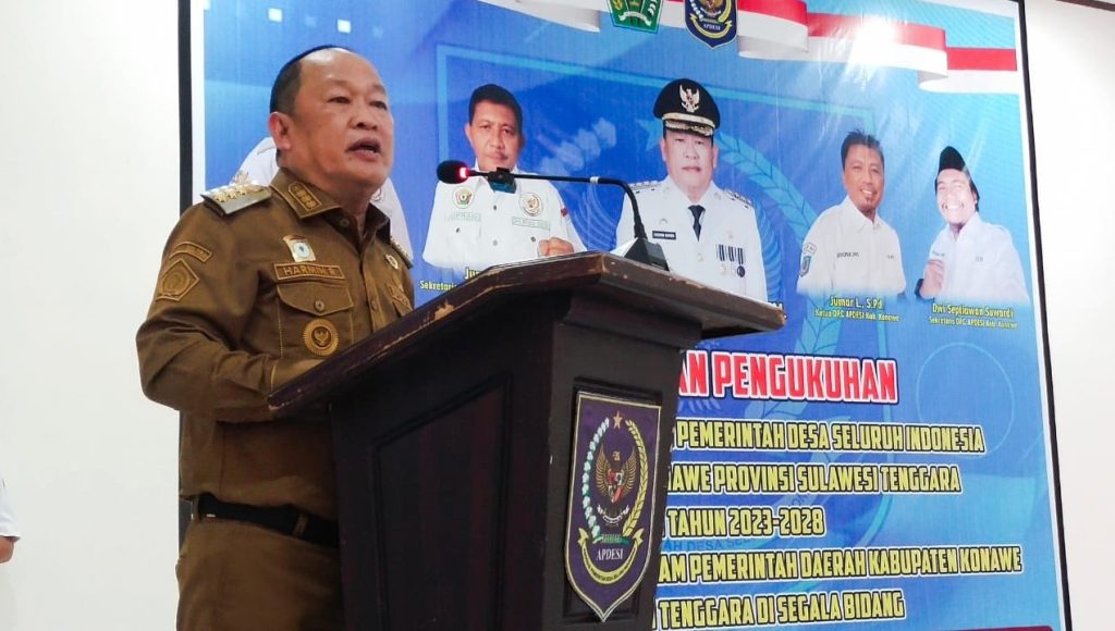 Abdesi Konawe Resmi Dikukuhkan, Berikut Pesan Pj Bupati