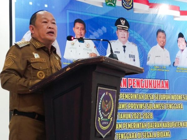 Abdesi Konawe Resmi Dikukuhkan, Berikut Pesan Pj Bupati
