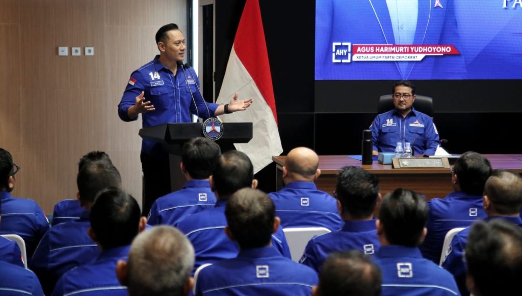 AHY Sampaikan Dua Agenda Penting dalam Rapat Pleno DPP Partai Demokrat