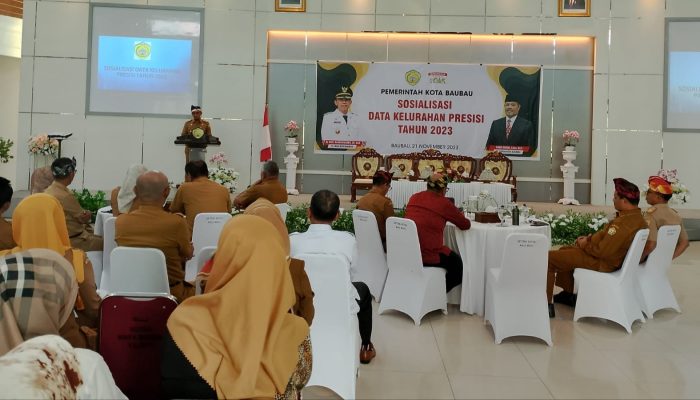 Pemkot Baubau Bakal Gunakan Data Presisi Kelurahan di 2024