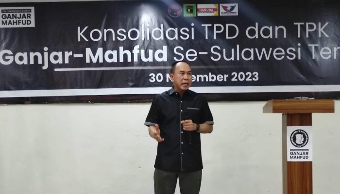 Konsolidasi TPD dan TPK Ganjar - Mahfud Sultra, ASR: Kita Target Satu Putaran