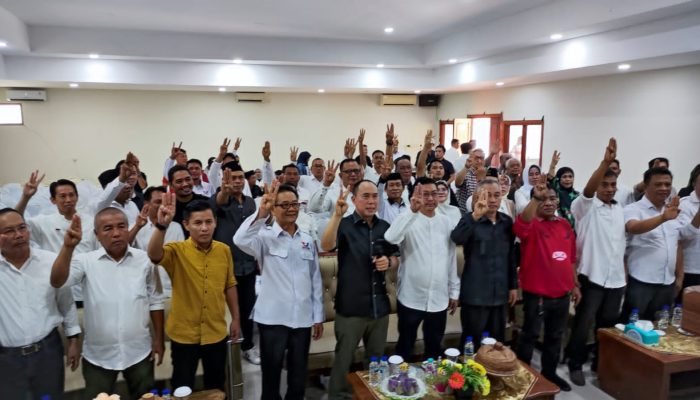 Konsolidasi TPD dan TPK Ganjar - Mahfud Sultra, ASR: Kita Target Satu Putaran