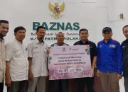 Serikat Pekerja PT Antam Kolaka Serahkan 119 Juta Rupiah Bantuan untuk Palestina