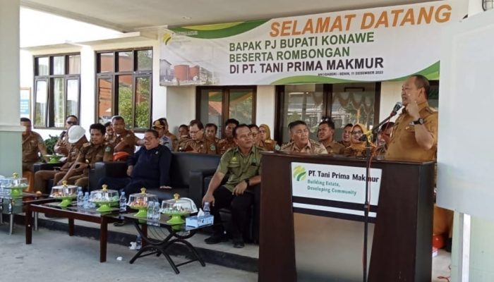 Kunker di PT TPM, Pj Bupati Optimis Majukan Pembangunan Sektor Industri