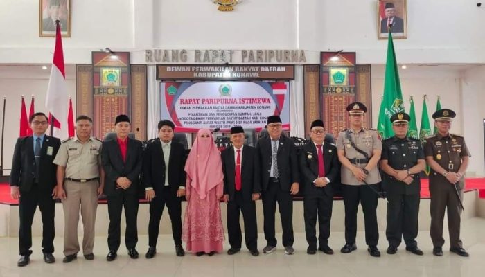 Ade Irmawati Resmi Dilantik Sebagai PAW DPRD Konawe