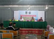 Laksanakan Musdes PJ Kades Tanjung Batu Prioritaskan Pembagunan Fisik Desa&nbsp;