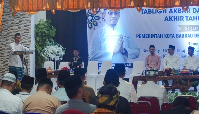 Pemkot Baubau Gelar Tabligh Akbar Jelang Pergantian Tahun Baru 2024