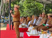 Pimpin Apel Gabungan, Pj Bupati Konawe Tekankan Kedisiplinan
