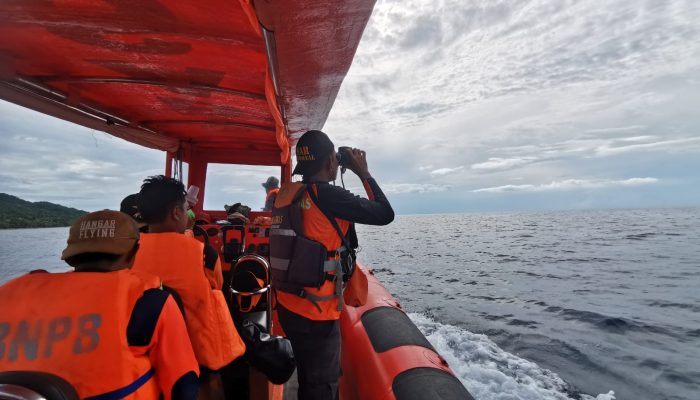 Nelayan Hilang diperairan Teluk Bende
