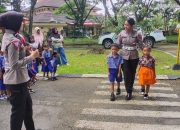 Melalui POLSANAK, Ditlantas Polda Sultra Edukasikan Tata Tertib Berlalu Lintas&nbsp;