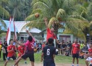 Tim KKN UGM Satukan 3 Desa di Arena Voli, Cetak Sejarah Baru di Kecamatan Laonti