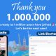 Catat Pertumbuhan Signifikan ditahun 2023, Layanan Link Shortener dan Bio Link Asli Indonesia Miliki 1 Juta Pengguna
