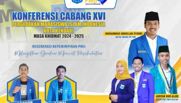 Polemik Konfercab PMII Kendari ke-XVI, Ini Tanggapan penyelenggara Konfercab