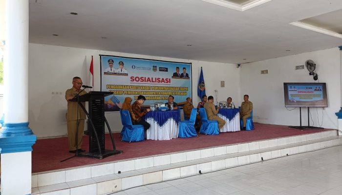 BKD Konkep bersama Bank Sultra Sosialisasikan KKPD kepada lingkup Pemda