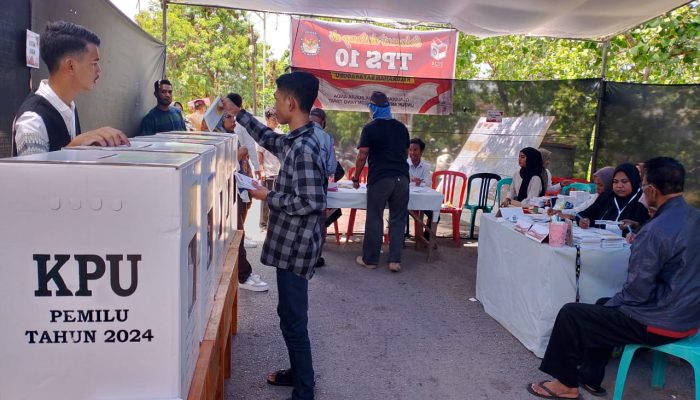 448 TPS Di Kota Baubau Gelar Pemungutan Suara Pemilu 2024