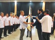 Alvian Taufan Putra Lantik Pengurus Koni Konawe