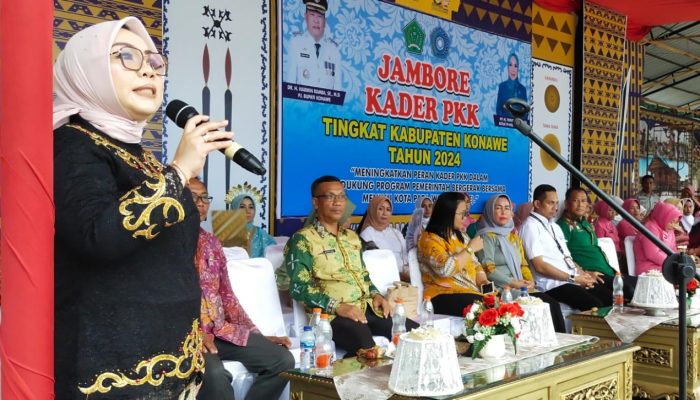 Buka Jambore PKK, Berikut Harapan Sekda Konawe