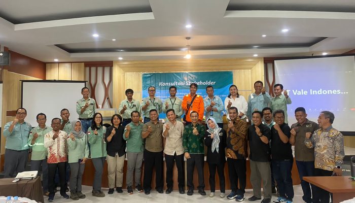 Susun Rencana Pascatambang Blok Morowali, PT Vale Gelar Konsultasi Stakeholder