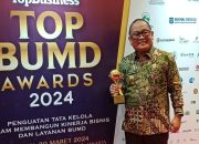 Pj Bupati dan Dirut Bahteramas Konawe dianugerahi Top Pembina BUMD 2024