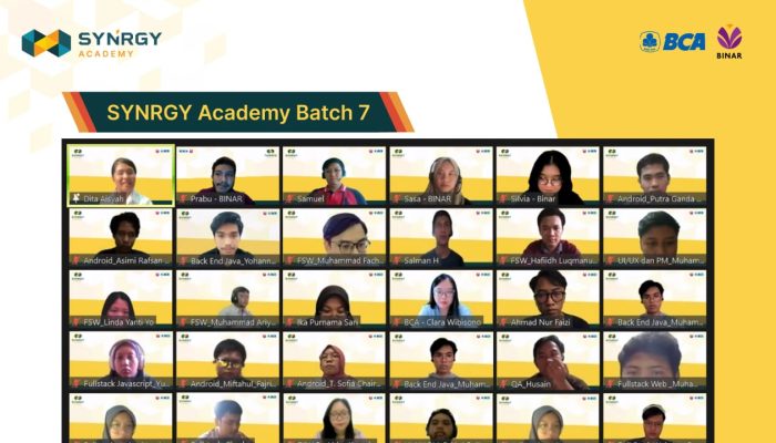 Dukung Indonesia Emas 2045, BCA SYNRGY Academy Batch 7 Hadirkan 250 Calon Talenta Digital Baru