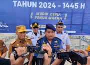 Gelar Apel Kesiagaan Jelang Mudik, Kepala KSOP Kendari Harap Transportasi Laut Aman dan Lancar