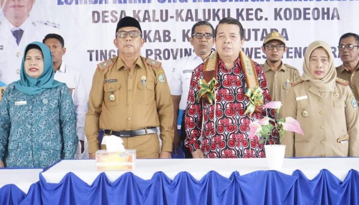 Desa Kalu - kaluku Kolut Masuk Tiga Besar Lomba Kampung Keluarga Berkualitas Tingkat Provinsi