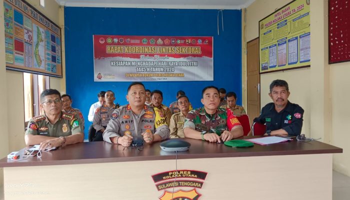 Kapolres Kolut Meeting Rakor Lintas Sektoral Melalui Virtual, Peran Intelijen Menjadi Ujung Tombak