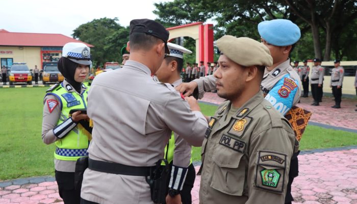 Polres Konawe Apel Gelar Pasukan Pengamanan Hari Raya Idul Fitri