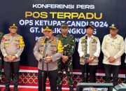 Tinjau Gerbang Tol Kalikangkung, Kapolri Paparkan 3 Prioritas Kesiapan Mudik