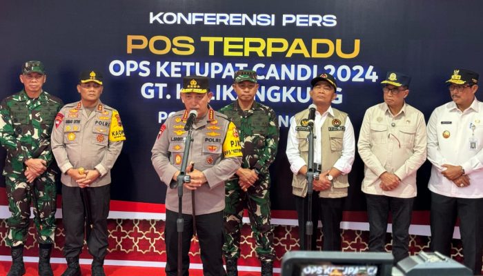 Tinjau Gerbang Tol Kalikangkung, Kapolri Paparkan 3 Prioritas Kesiapan Mudik