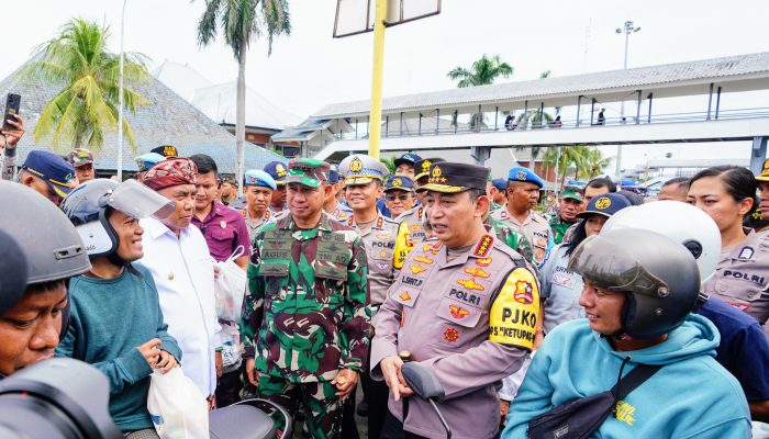 TNI-Polri Komitmen Beri Rasa Aman ke Warga yang Mudik