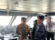 Polda Sultra bersama Lanal dan KSOP Kendari Pastikan Arus Balik Lancar dan Terkendali