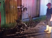 Satu Unit Motor Yamaha Mio Terbakar di Wisata Kuliner Kolaka