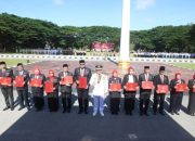 Pemprov Sultra Gelar Upacara di HUT Sultra ke-60