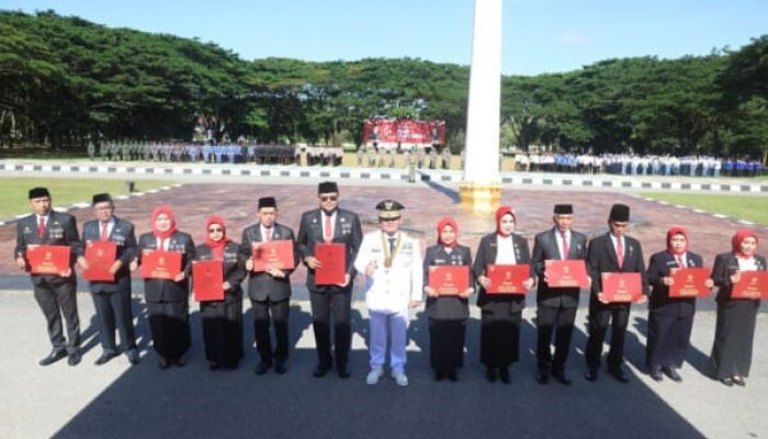 Pemprov Sultra Gelar Upacara di HUT Sultra ke-60