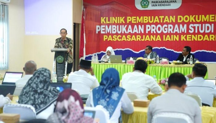 Pascasarjana IAIN Kendari Gelar Penyusunan Dokumen Pembukaan Program Studi S3