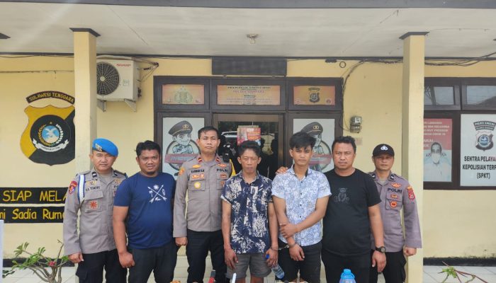 Kerja Sama, Polsek Sampara dan Tim Buser 77 Polresta Kendari Berhasil Mengamankan Terduga Pelaku Pembakaran Rumah