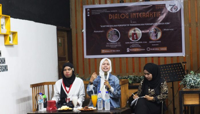 Inspirasi Perempuan Masa Kini, Pengurus DPC GMNI Kota Kendari Gelar Dialog Interaktif