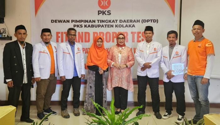 DPD PKS Kolaka Gelar Fit And Proper Test, Balon Bupati Nur Endang Yang Pertama