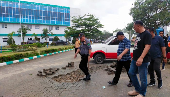 Harmin Ramba Tinjau Ulang Persiapan Kunjungan Jokowi di RSUD Konawe