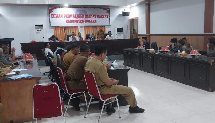 Komisi II DPRD Kabupaten Kolaka Gelar RDP Terkait Izin Amdal PT. Van Aroma