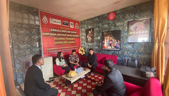 Tim Verifikasi Akreditasi Faktual Kanwil Kemenkumham Berkunjung ke LBH HAMI Sultra Cabang Baubau