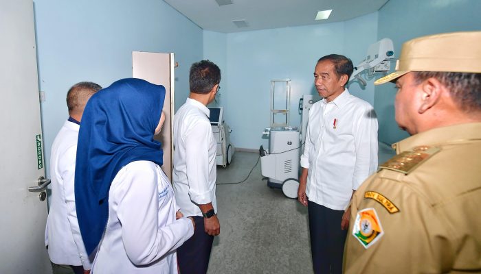 Kunjungi RS Konawe, Presiden Jokowi Apresiasi Inisiatif Pendanaan Pembangunan