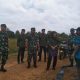 Kodim 1417/ Kendari Bersama Dinas Pertanian Konkep Kunjungi Area Persawahan di Konkep
