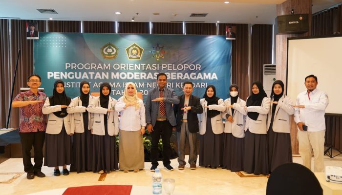 IAIN Kendari Kukuhkan Mahasiswa Sebagai Duta Moderasi Beragama